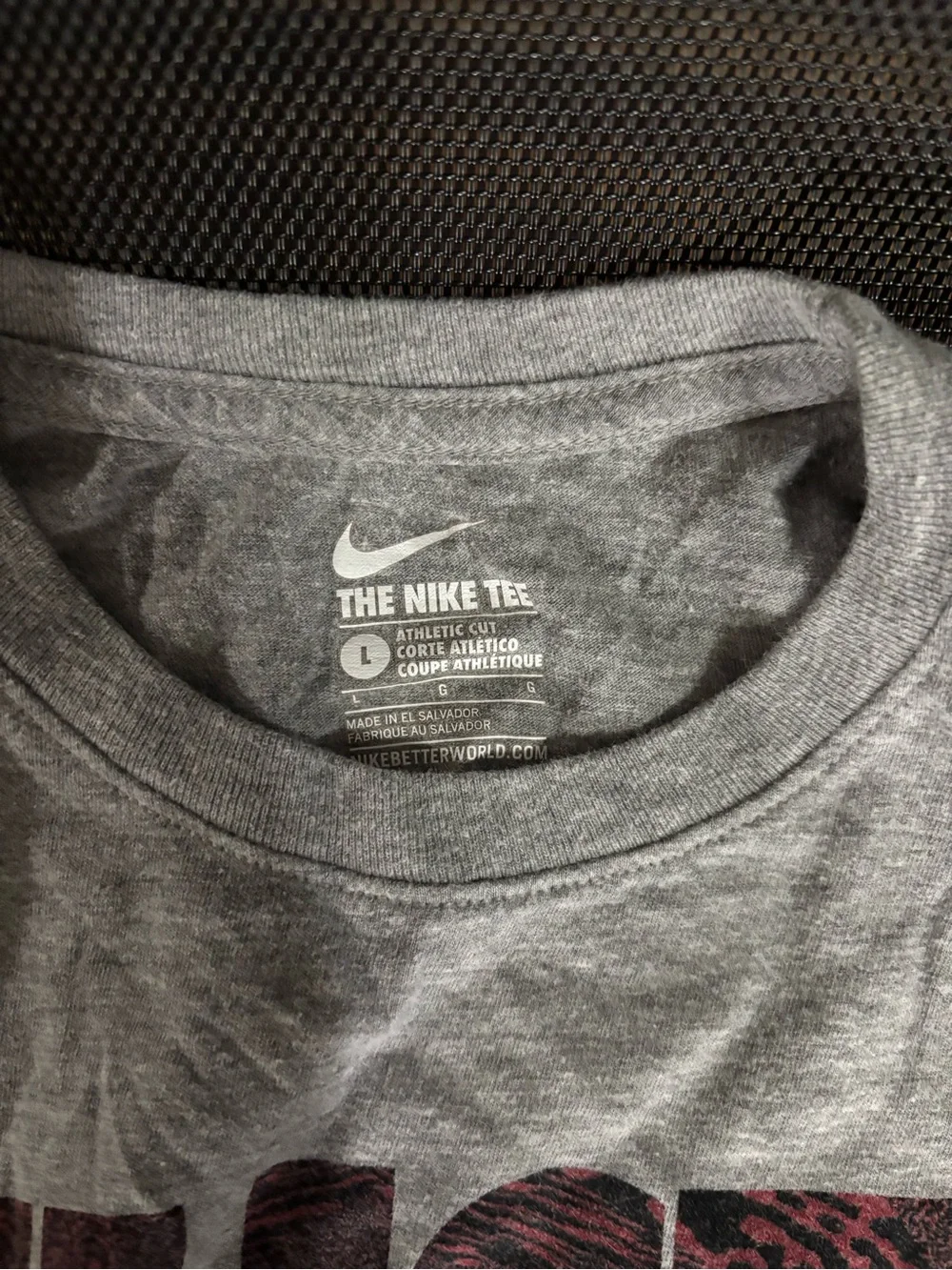 Nike tee size YL
